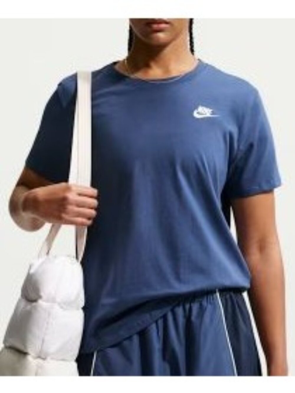 Nike Sports Wear Logo Size Small Navy Women’s Short Sleeve NWT $30